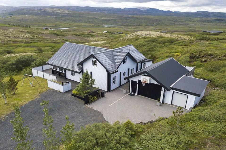 Blue Viking Luxury Cabin Villa Selfoss Luaran gambar