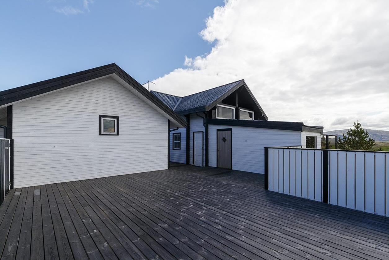 Blue Viking Luxury Cabin Villa Selfoss Luaran gambar