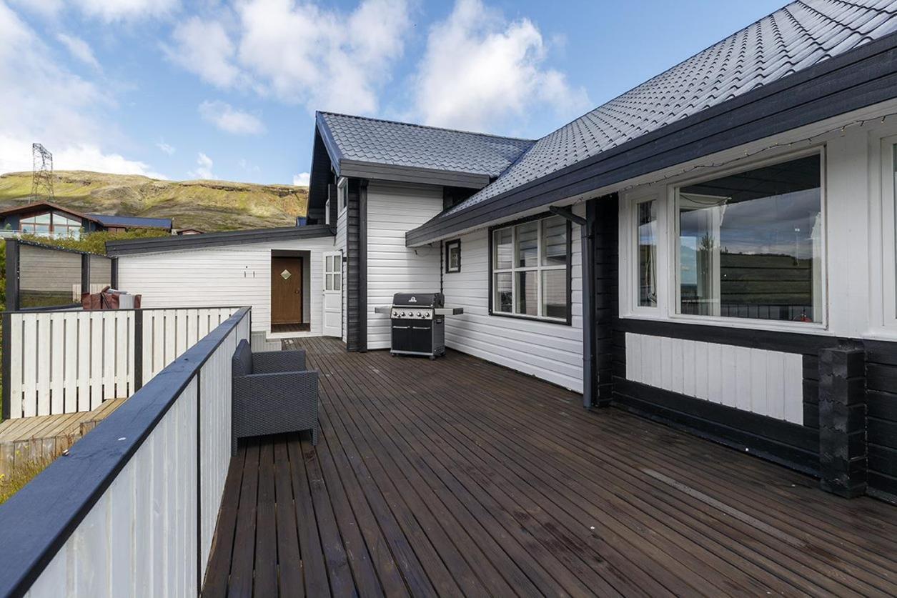 Blue Viking Luxury Cabin Villa Selfoss Luaran gambar