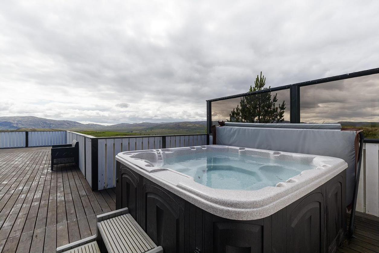 Blue Viking Luxury Cabin Villa Selfoss Luaran gambar
