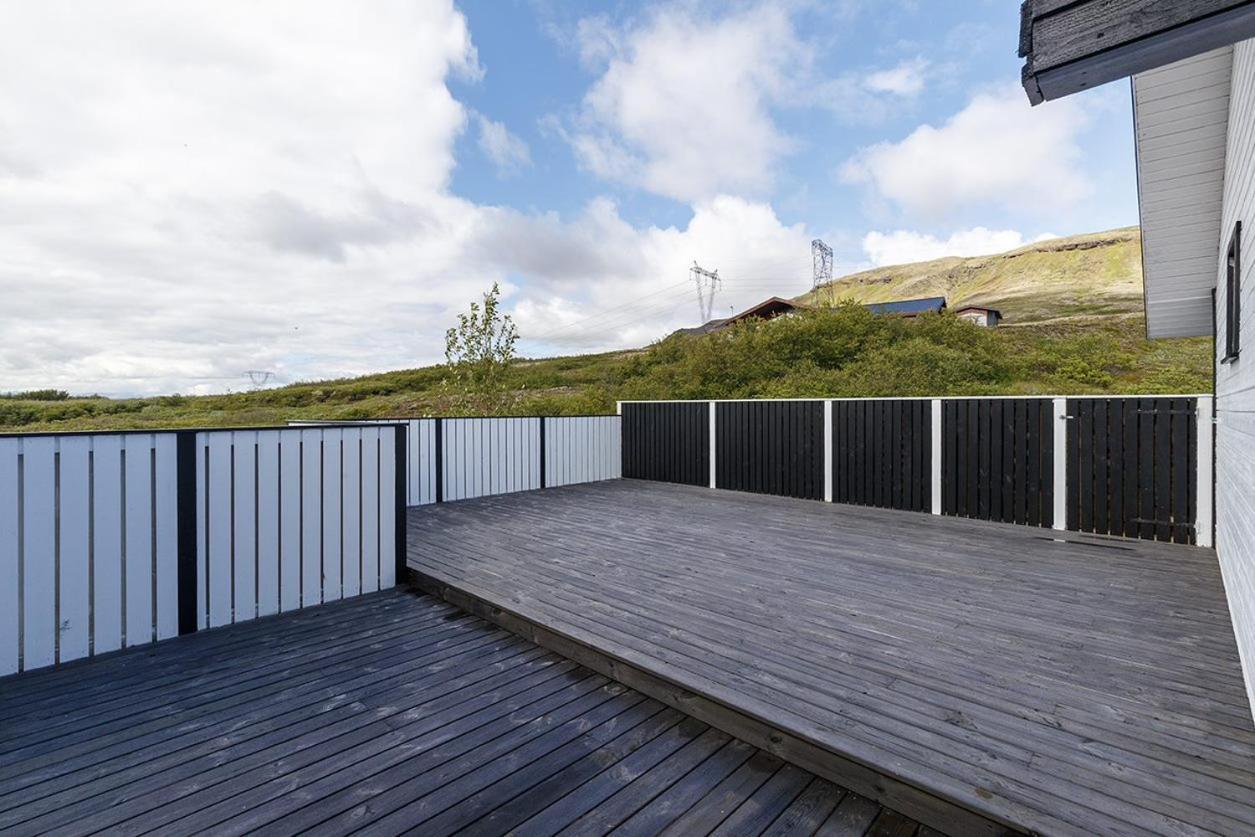 Blue Viking Luxury Cabin Villa Selfoss Luaran gambar